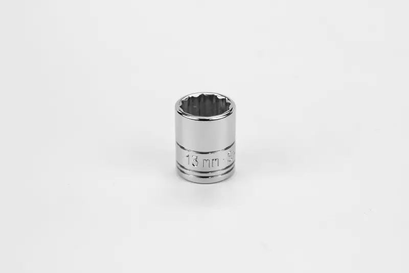 13 mm 12-Point Metric Chrome Socket – 1/4″ Drive