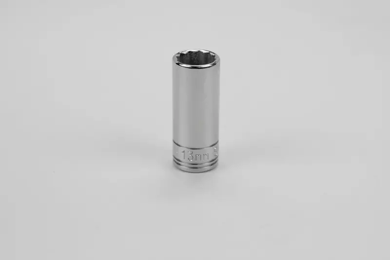 13 mm 3/8″ Drive 12-Point Deep Chrome Socket – Premium Metric Hardware Tool