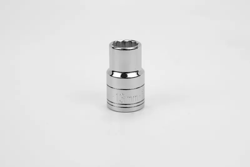 13 mm Standard Chrome Socket – 1/2-Inch Drive, 12-Point Metric