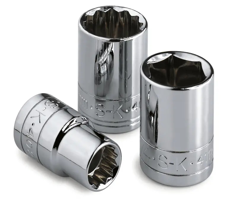 13 mm Standard Socket – 3/8 Inch Drive, 12-Point Chrome Finish