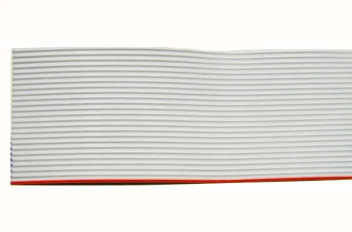 14-Conductor Gray Flat Ribbon Cable – 10-Foot Length for Internal Electronics Interconnection