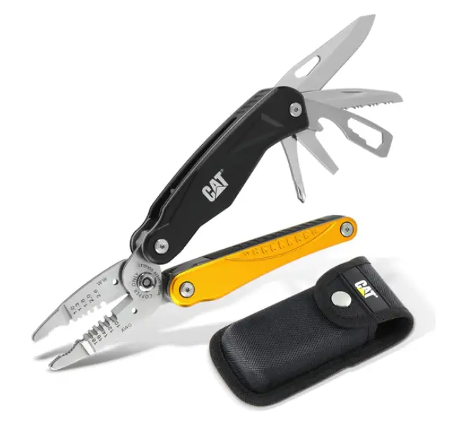 14-in-1 Compact Multi-Tool with Carrying Sheath