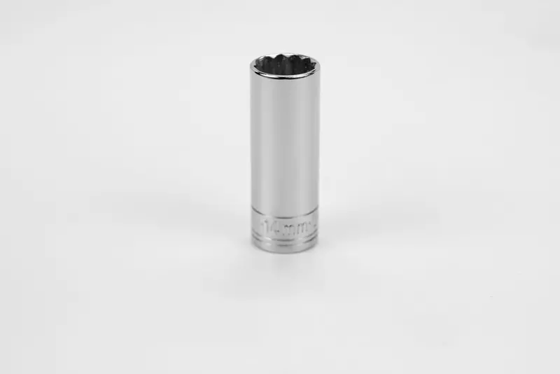 14 mm 12-Point Deep Chrome Socket for 1/4″ Drive – Metric