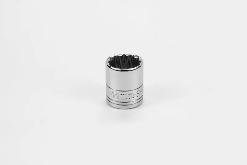 14 mm 12-Point Metric Chrome Socket – 1/4″ Drive