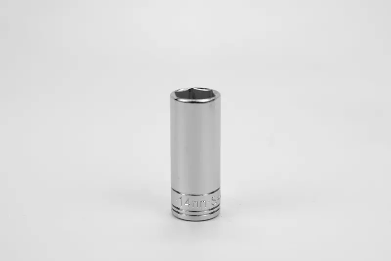 14 mm 3/8″ Drive 6-Point Deep Chrome Socket – Metric