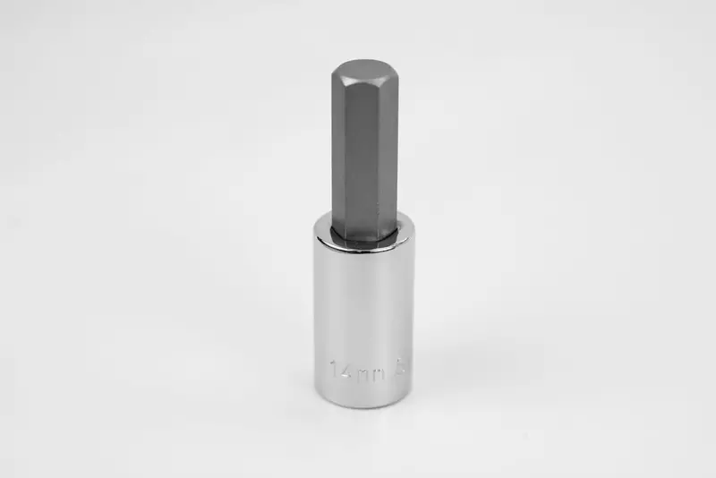 14 mm Hex Chrome Bit Socket – 1/2″ Drive