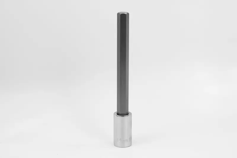 14 mm Long Hex Bit Socket – 1/2″ Drive Chrome Finish