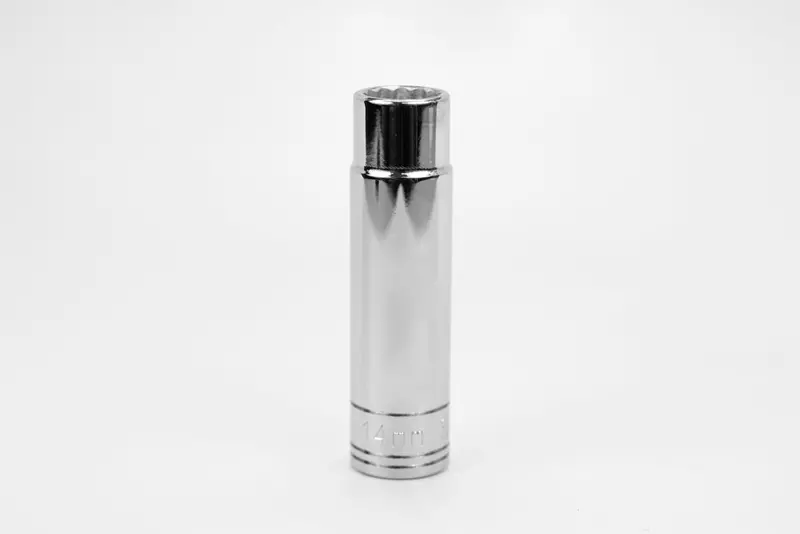 14mm 1/2″ Drive 12-Point Deep Metric Chrome Socket
