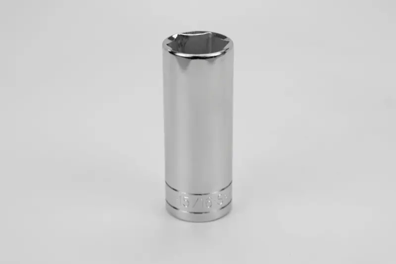 15/16″ 1/2″ Drive 6-Point Deep Chrome Socket