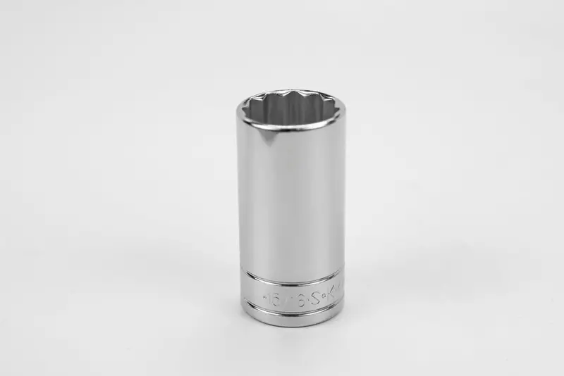 15/16″ Deep 12-Point Chrome Socket – 3/8″ Drive