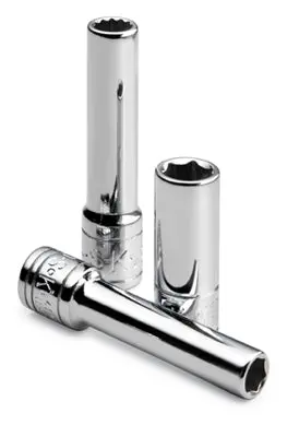 15 mm 3/8″ Drive 12-Point Deep Chrome Socket – Refined Metric Fit and Finish