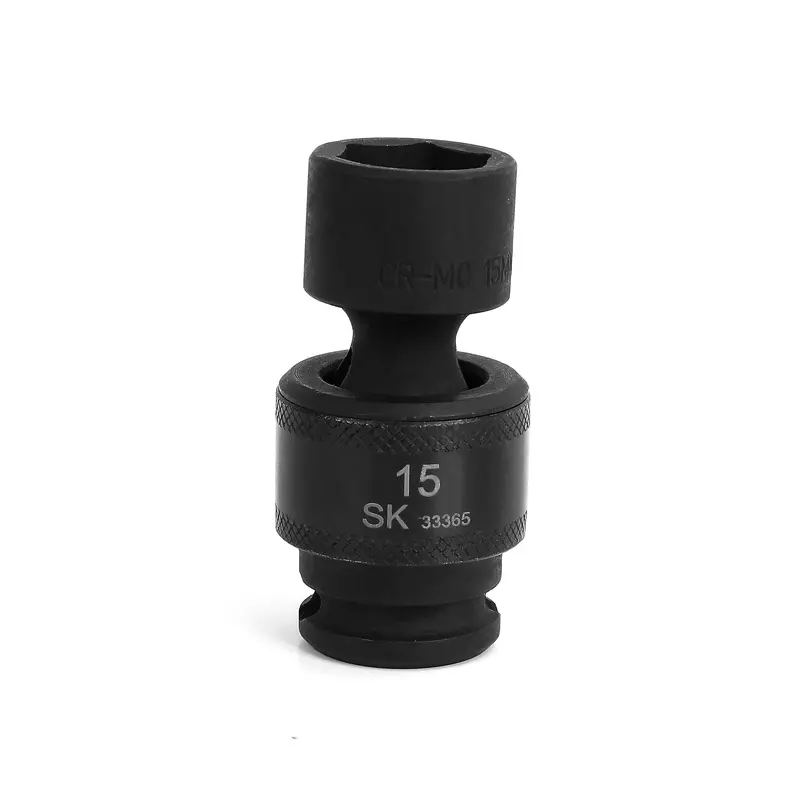 15 mm Torque-Optimized Swivel Impact Socket – 3/8″ Drive