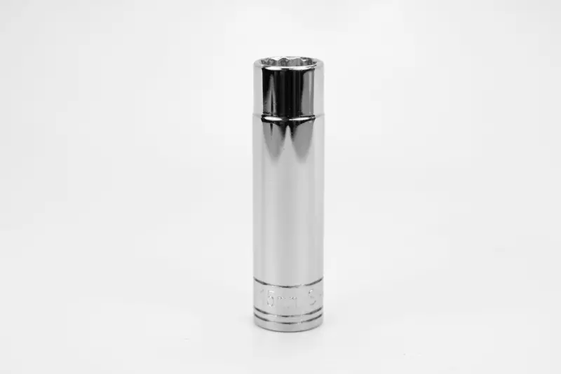 15mm 1/2″ Drive 12-Point Deep Metric Chrome Socket