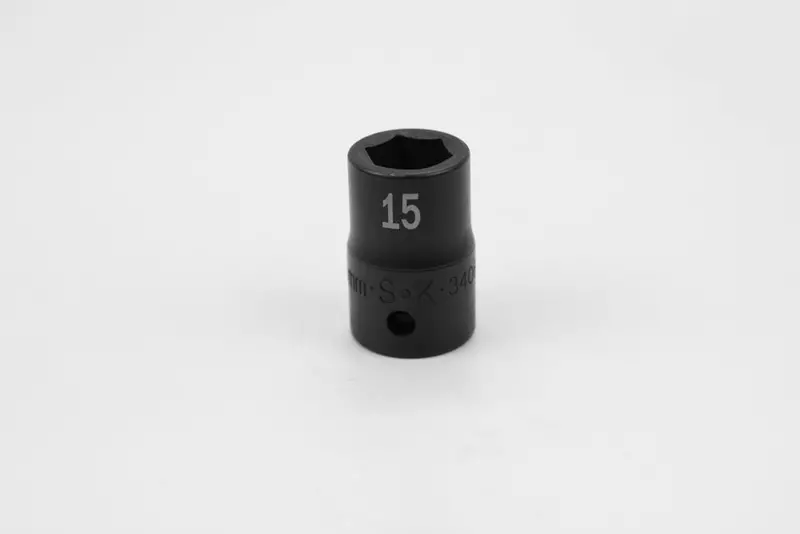 15mm 1/2″ Drive 6-Point Impact Socket – General-Purpose Metric