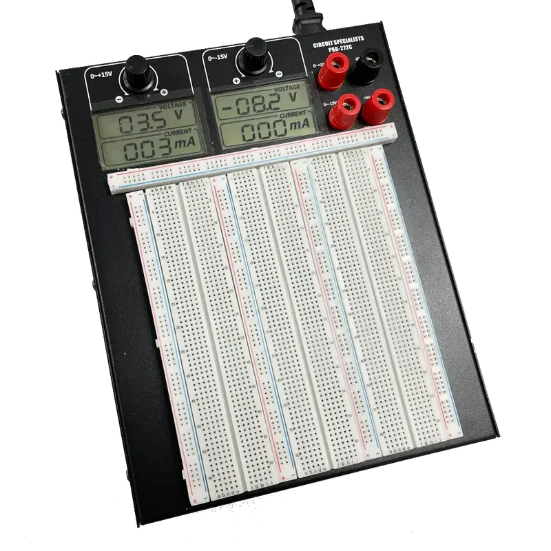 15V Solderless Breadboard Kit for Electronics Prototyping
