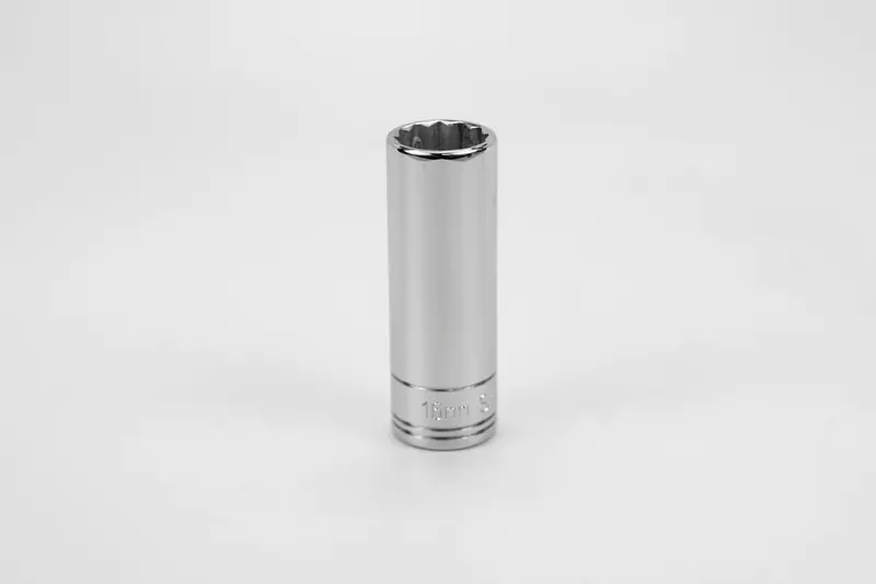 16 mm 3/8″ Drive 12-Point Deep Chrome Socket – Balanced Torque Distribution
