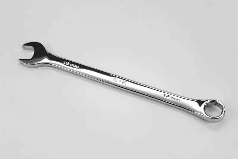16 mm Professional 6-Point Metric Combination Wrench – Chrome Plated