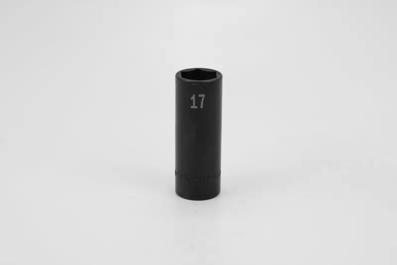 17 mm 3/8″ Drive 6-Point Deep Impact Socket – High-Strength Metric Use