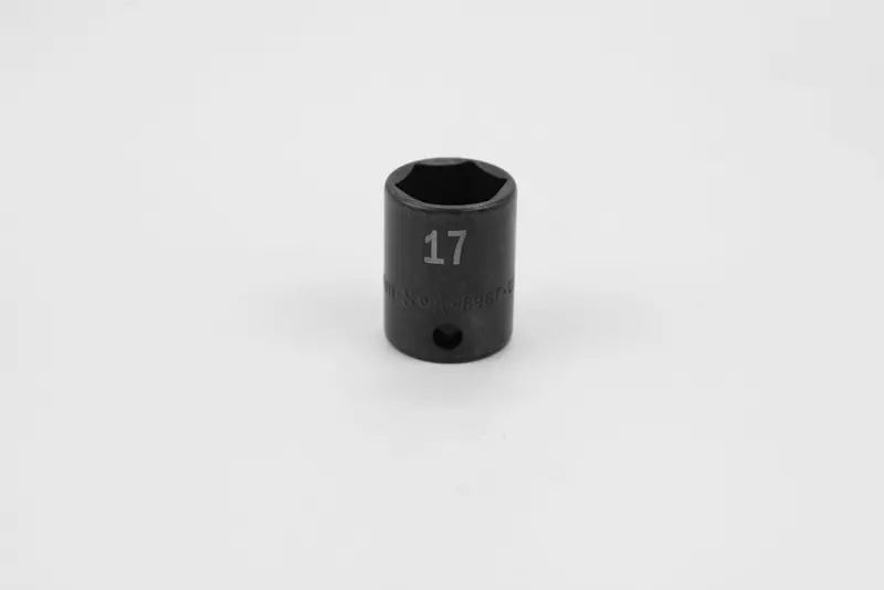 17 mm 3/8-Inch Drive 6-Point Impact Socket – Precision Metric Fit