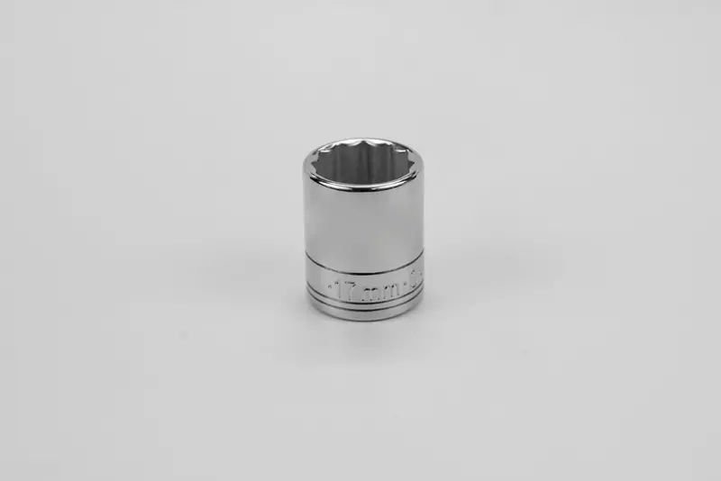 17mm 3/8-Inch Drive 12-Point Metric Chrome Socket