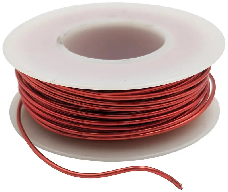 18 AWG Enameled Copper Magnet Wire – 1/4 lb Spool (~50 ft)