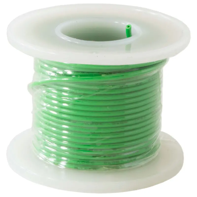 18 AWG Stranded Hookup Wire – Green, 500 ft, 300V
