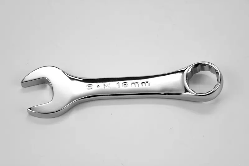 18 mm 12-Point Compact Combination Chrome Wrench – Metric