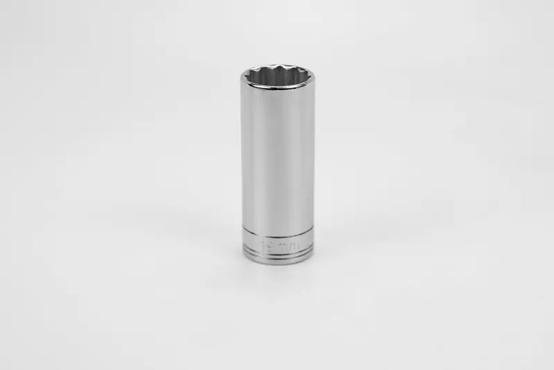 19 mm 3/8″ Drive 12-Point Deep Chrome Socket – Metric Fastener Compatibility