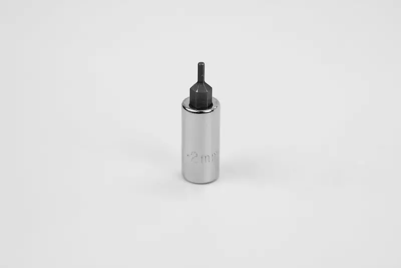2 mm Hex Bit – 1/4″ Drive Chrome Socket