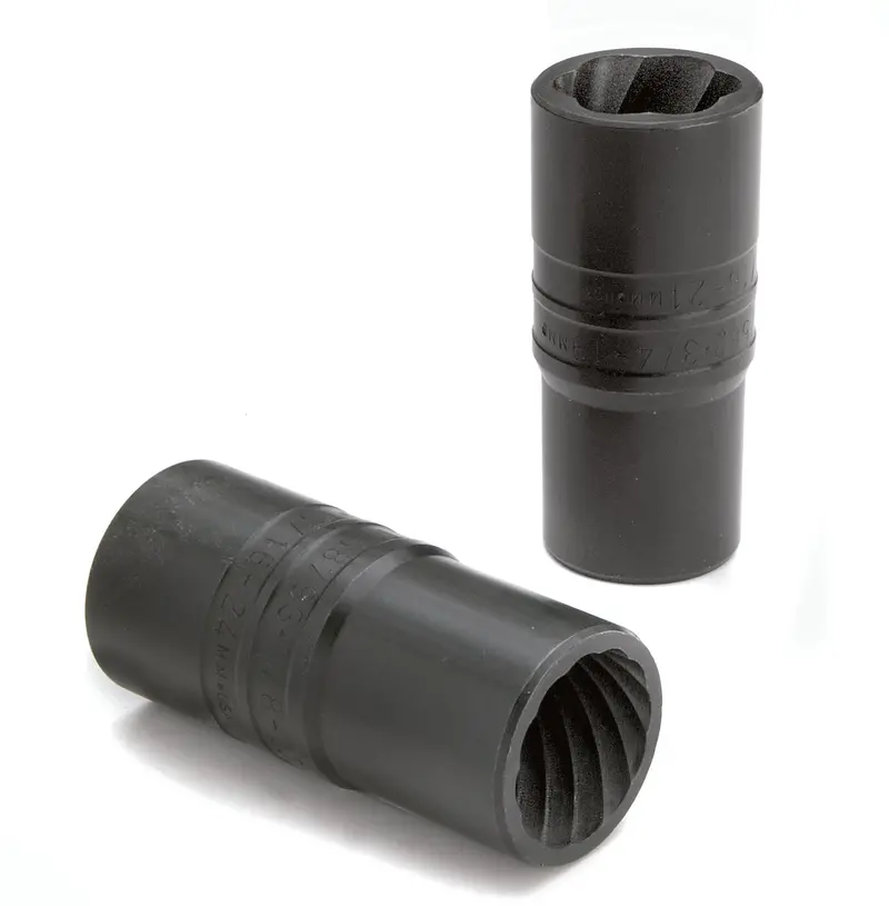 2-Piece 1/2-Inch Drive TurboSocket Wheel Lug Removal Set