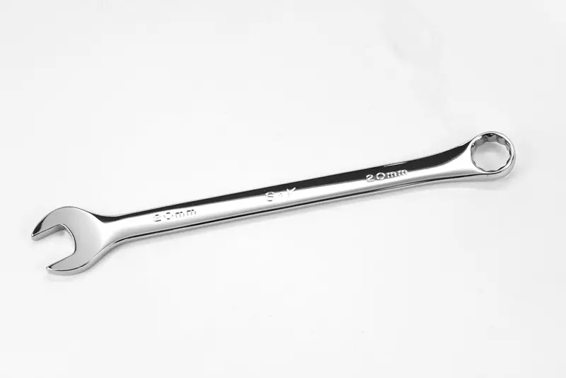 20 mm 12-Point Professional Combination Chrome Wrench – Metric