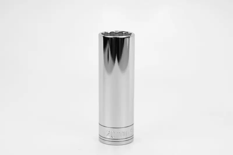 20mm 1/2″ Drive 12-Point Deep Metric Chrome Socket