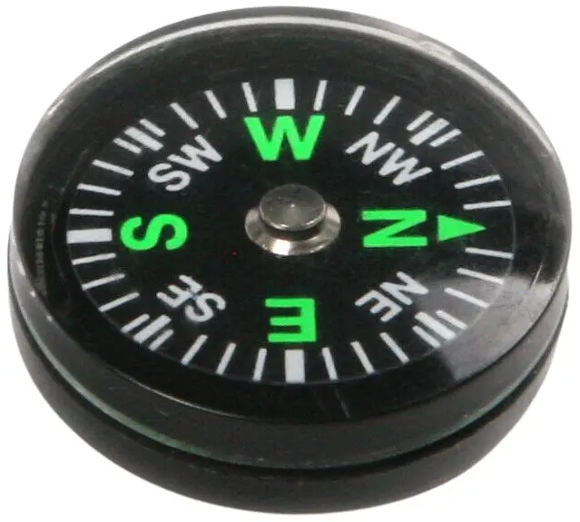 20mm DIY Survival Bracelet Compass for Paracord Crafting, Outdoor Camping & Hiking Gear