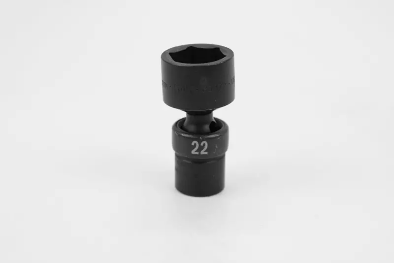 22 mm Swivel Impact Socket – 3/8″ Drive, 6-Point Metric Design