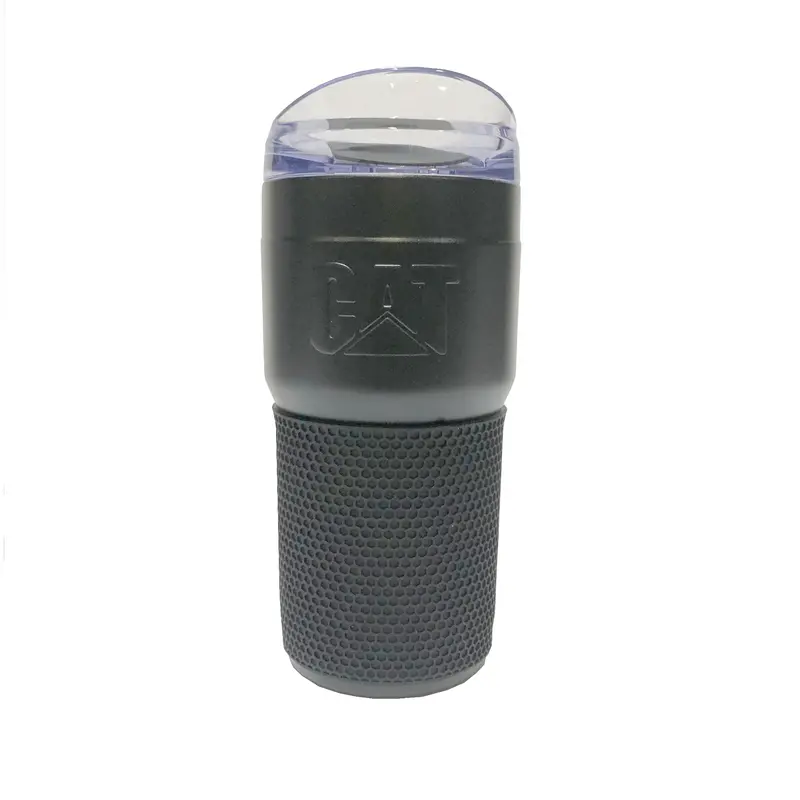 22 oz Black Stainless Steel Double-Wall Tumbler