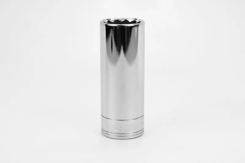 23mm 1/2″ Drive 12-Point Deep Metric Chrome Socket