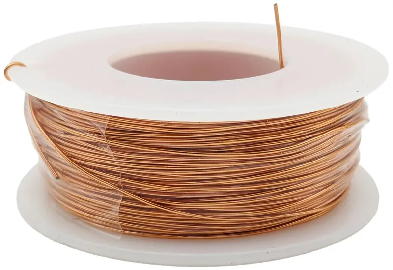 24 AWG Enameled Copper Magnet Wire – 1/4 lb Spool (~200 ft)