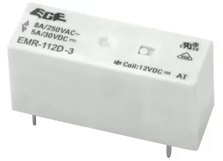 24V SPST Electromechanical Reed Relay – 1A Load Capacity, 2080Ω Coil Resistance (EMR011A24)