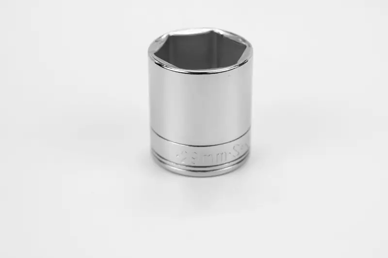 29mm 6-Point Standard Metric Chrome Socket — 1/2-Inch Drive