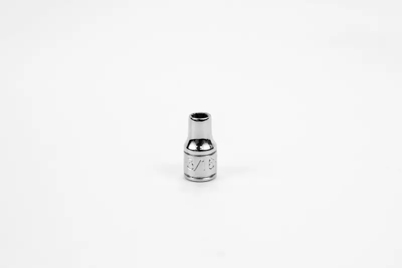 3/16-Inch Slim-Profile Chrome Socket – 1/4″ Drive