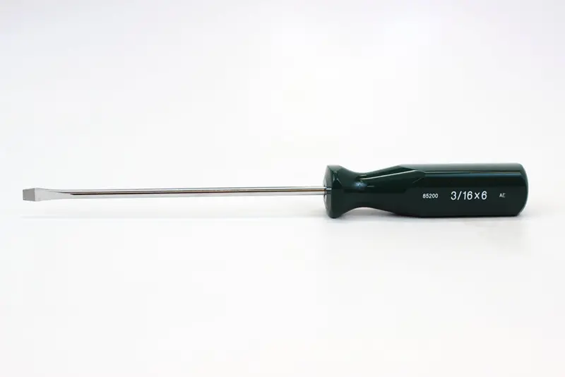 3/16″ × 6″ SureGrip Slotted Screwdriver with Ergonomic Grip