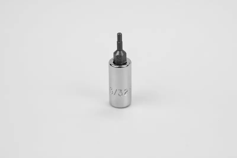3/32″ Hex Bit – 1/4″ Drive Chrome Socket