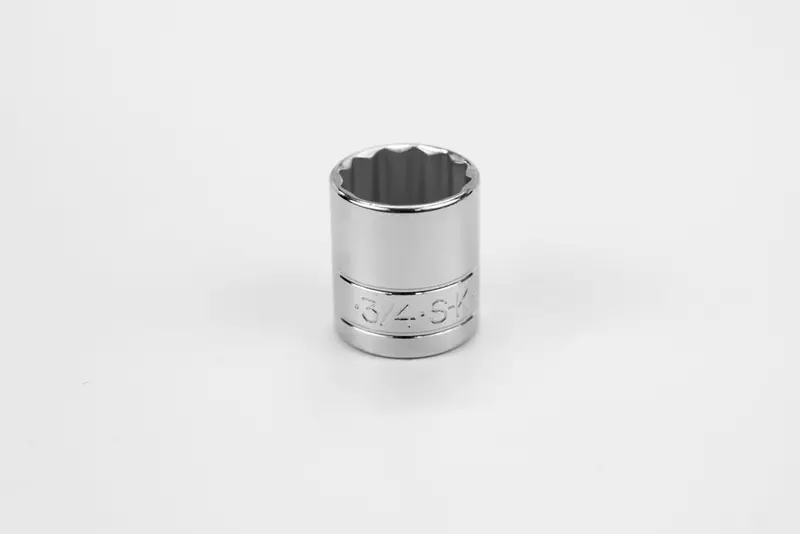 3/4″ 12-Point Chrome Socket for 3/8″ Drive – Standard Depth