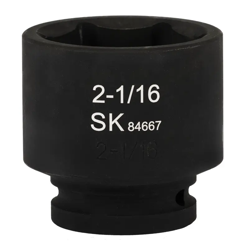 3/4″ Drive 6-Point Shallow SAE Impact Socket – 2-1/16″