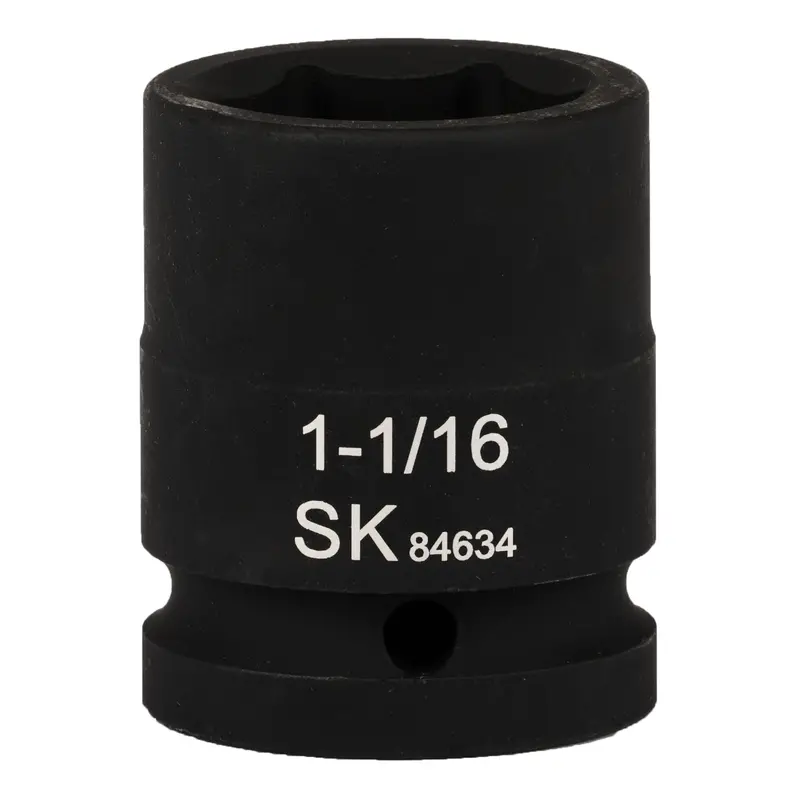 3/4″ Drive Shallow 6-Point SAE Impact Socket – 1-1/16″ Chrome Vanadium