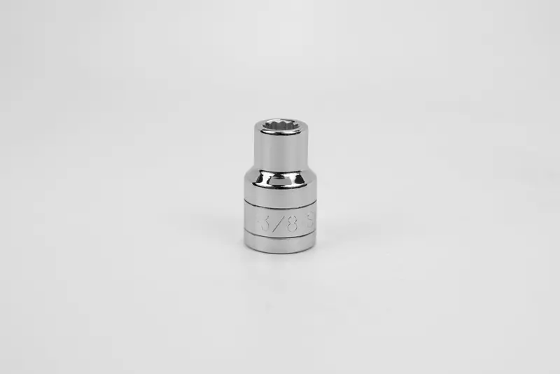 3/8″ 12-Point Chrome Socket – 1/2″ Drive Fractional Socket