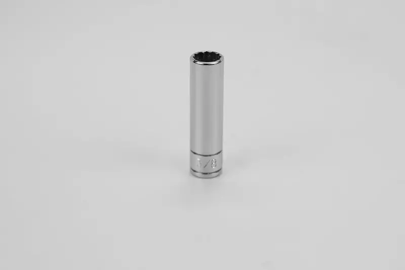 3/8″ 12-Point Deep Chrome Socket for 1/4″ Drive