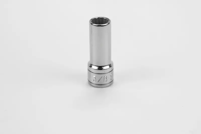 3/8″ Deep 12-Point Chrome Socket – 3/8″ Drive