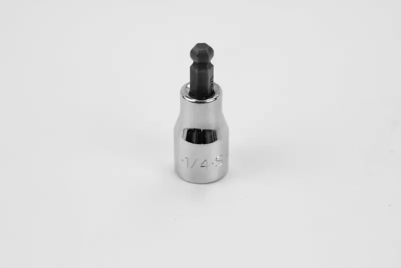 3/8″ Drive Hex Ball Bit Socket – 1/4″ Chrome Finish