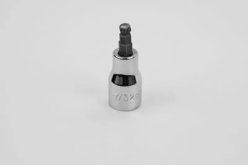 3/8″ Drive Hex Ball Bit Socket – 7/32″ Chrome Finish